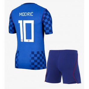 Kroatien Luka Modric #10 Udebanetrøje Børn VM 2026 Kortærmet (+ Korte bukser)